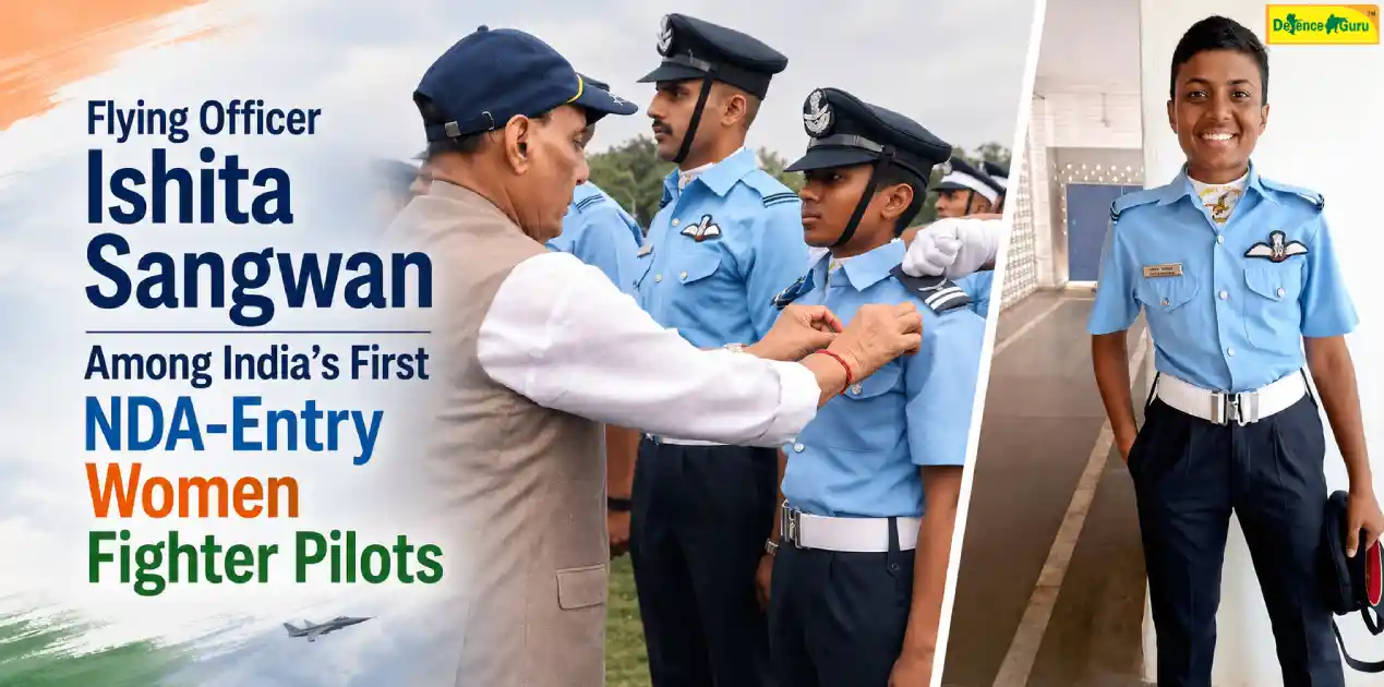Flying Officer Ishita Sangwan